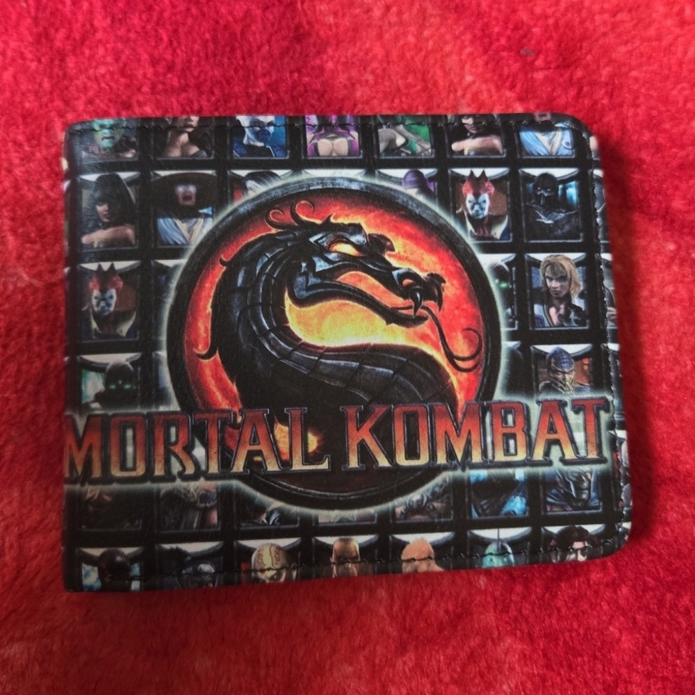 New Mortal Kombat Anime Manga Leather Wallet